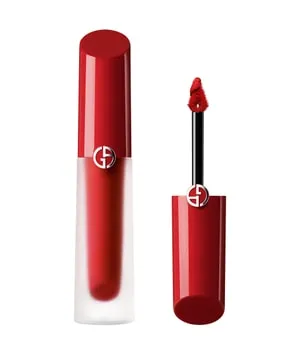 Giorgio Armani Lip Maestro Satin Liquid Lipstick 4 ml Nr. 12 - Leuchtend Matt Rot - Lippenstift, langanhaltende, intensive Farbe mit seidigem Finish und +50% Feuchtigkeitszufuhr für bis zu 8 Stunden. Ideal für verfeinerte, glatte Lippen.