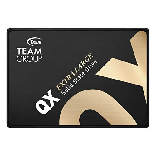 TEAMGROUP QX 1TB 3D NAND QLC 2,5 Zoll SATA III interne Solid State Drive SSD R/W Geschwindigkeit bis zu 560/500 MB/s 200TBW Laptop & PC Desktop T253X7001T0C101