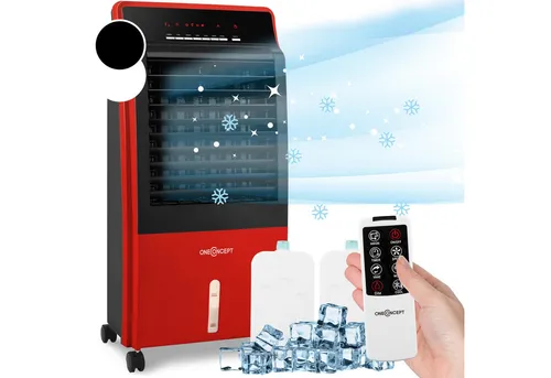 ONECONCEPT Ventilatorkombigerät CTR-1 4-in-1 - Klimaanlage mit 4-in-1-Funktion: Ventilator, Luftkühler, Befeuchter und Reiniger. Genießen Sie gezielte Erfrischung und optimale Belüftung für jeden Raum!