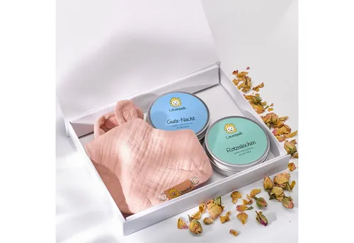 Löwenkind Neugeborenen-Geschenkset