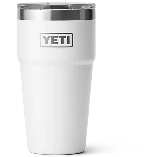 Yeti Coolers Rambler Stackable Isolierbecher (Größe 887ml, weiss)