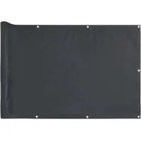 vidaXL Garten Sichtschutz mit Aluminiumösen - Gartensichtschutz aus witterungsbeständigem PVC, ideal als Windschutz und Sichtschutz für Außenbereiche. Langlebig, leicht zu reinigen und einfach zu montieren.
