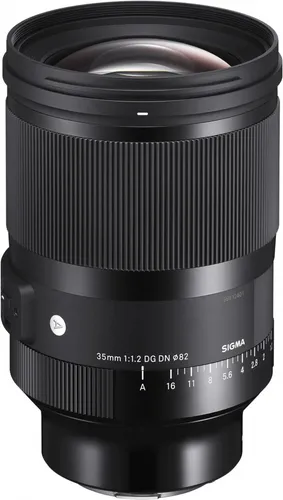 Sigma 1,2 / 35 mm DG DN ART Objektiv für L-Mount - Weitwinkelobjektiv mit einer maximalen Blende von f/1,2 für beeindruckende Tiefenunschärfe, ideal für kreative Fotografie und perfekt kompatibel mit Leica Kameras.
