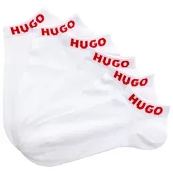 HUGO Freizeitsocken 3P AS UNI CC (Packung, 3er) mit Logostickerei weiß 43-46