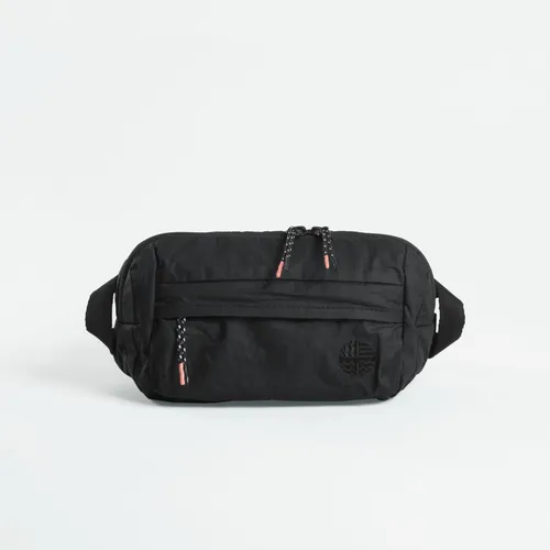 eoto Bauchtasche Hip:ster Basic Schwarz - Bauch- & Gürteltaschen aus 100% recycelter Baumwolle, leicht und nachhaltig, ideal für unterwegs mit verstellbarem Gurt und vielseitigen Tragemöglichkeiten.