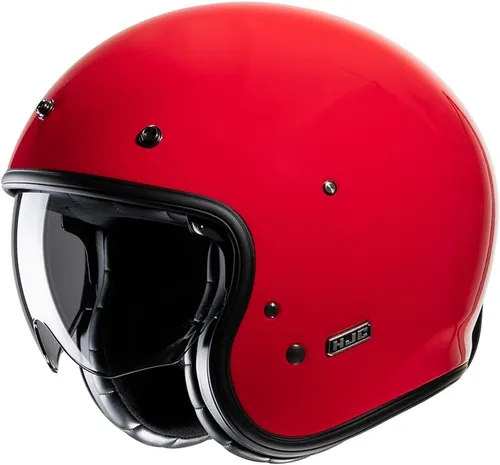 HJC V31 Solid Retro Jethelm, schwarz, Größe S