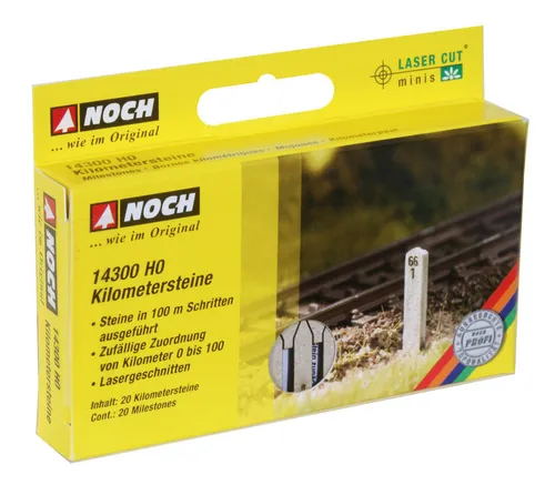 Noch H0 (14300): 20 Kilometersteine