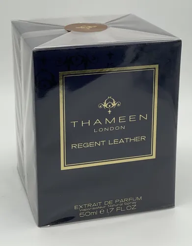 Thameen Regent Leather Extrait de Parfum 50 ml (unisex) - Unisex Extrait de Parfum mit luxuriösem Lederduft, ideal für besondere Anlässe und lange Haltbarkeit