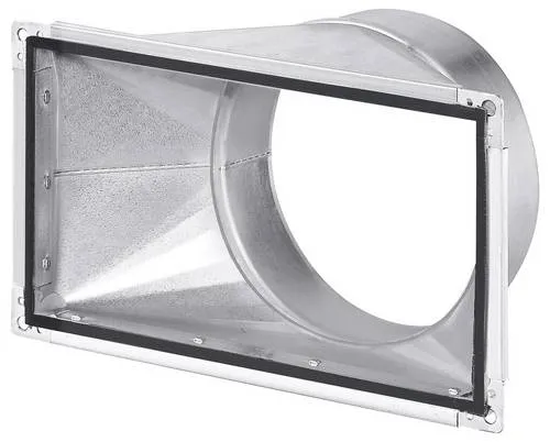 ORIGINAL Helios Übergangsstück 04366 Typ AIR1-ÜS XH 1000 – Neu & Verzinkt