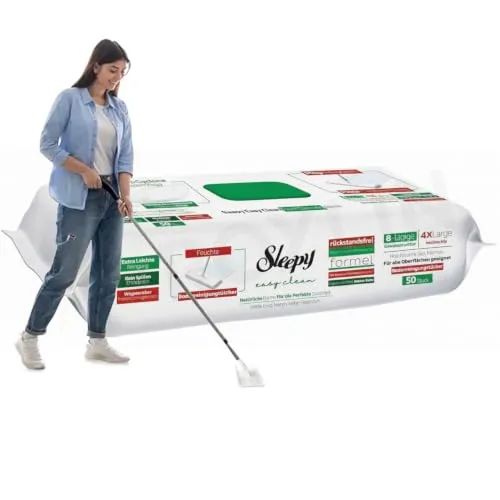 Roxlin Sleepy Easy Clean 4XL Bodenwischtücher 50 Stück