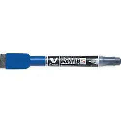 Pilot V-Board Master S Non-permanent Whiteboard-Marker Blau Extra Fein Rundspitze - 3,5 mm 80% Recycelt