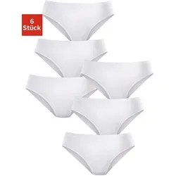 Jazz-Pants Slips PETITE FLEUR, Damen, Gr. 52 - Funktionsunterwäsche im praktischen 6er-Pack, aus 100% Baumwolle für hohen Tragekomfort. Hohe Leibhöhe und weiche Qualität sorgen für eine perfekte Passform.