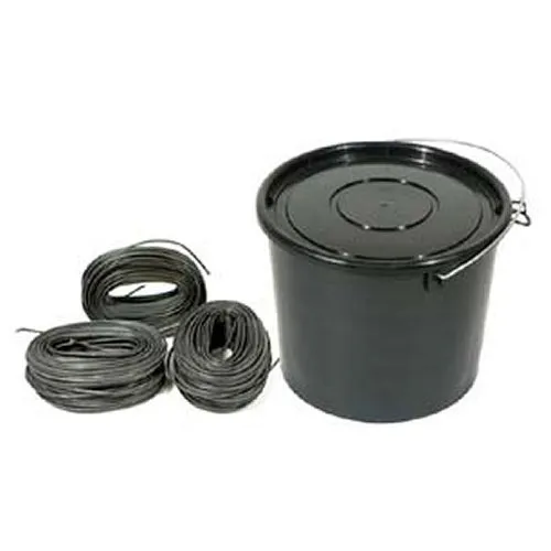 Bindedrahtröllchen 20kg im Eimer von bauCompany24