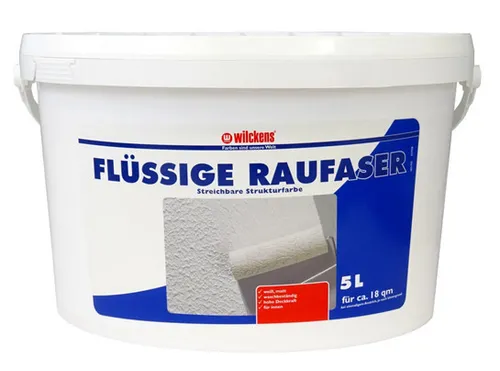 Wilckens 5l Flüssige Raufaser Weiß