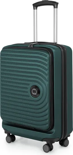 HAUPTSTADTKOFFER Mitte - Handgepäck-Koffer 55x40x20 cm - Klassische Koffer mit erweiterbarem Volumen und abschließbarem Laptopfach. Ideal für Geschäftsreisen und Citytrips, leicht und stabil aus 100% ABS.