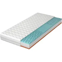 Mirjan24 Schaumstoffmatratze H3, 70x200 cm - Hochwertige Kaltschaummatratze mit waschbarem Bezug und beidseitiger Nutzung, ideal für erholsamen Schlaf im Schlafzimmer.