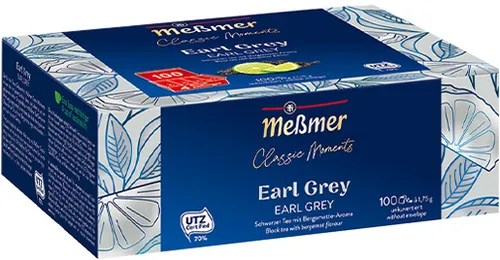 Meßmer Tee - Earl Grey - Schwarzer Tee - 100 Beutel