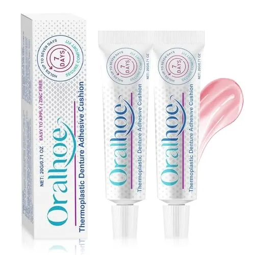 Prothesen-Polster Gel 2x20g – Anti-Druckstellen Gel für Zahnprothesen