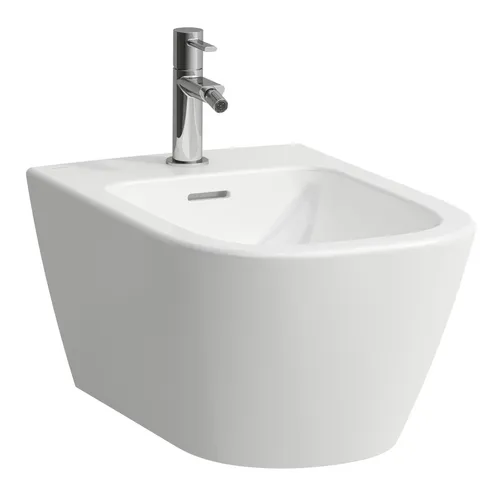 LAUFEN Meda Wandbidet Advanced, 1 Hahnloch, mit Überlauf von LAUFEN