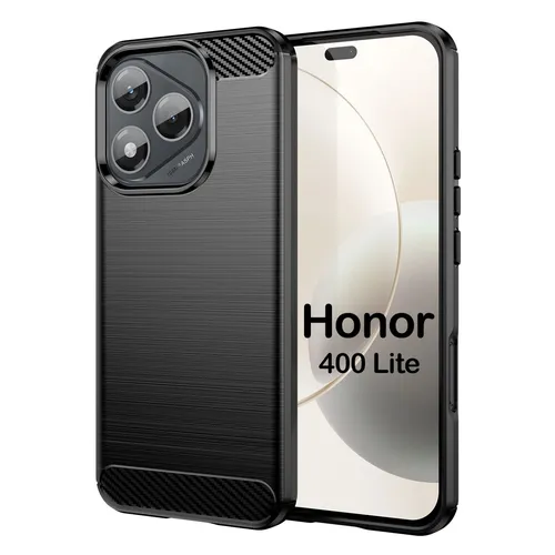 Carbon Hülle für Honor 400 Lite Handyhülle Backcover TPU Silikon Bumper