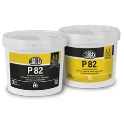 Ardex P82 Kunstharz-Voranstrich Dosen zu je 3 kg netto Komponente A und B