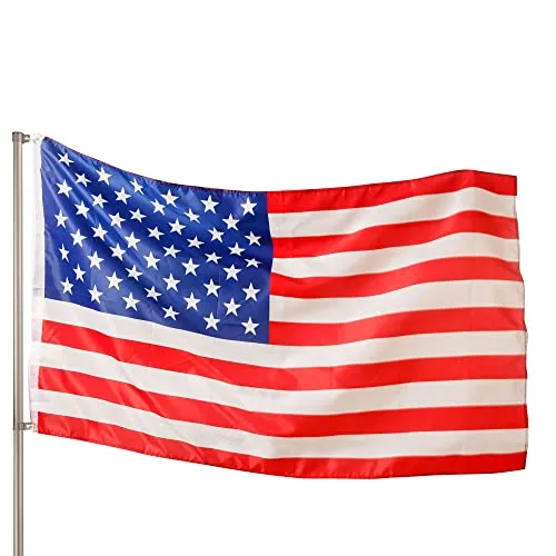 PHENO FLAGS Premium USA Flagge 90x150cm - wetterbeständige Fahne mit Messingösen, 100% Polyester, robuste Doppelnaht & in lebendigen Farben - ideal für Flaggen-Liebhaber