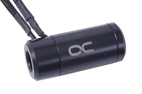 Alphacool 17558 ES HighFlow - Durchfluss- und Temperatursensor für Wasserkühlung, kompakt und einfach in jeden Kreislauf integrierbar
