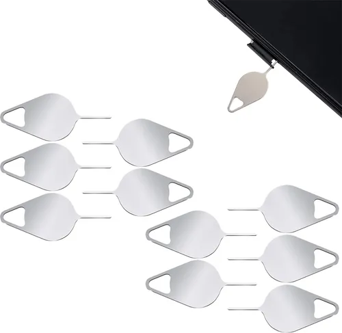 MMOBIEL 10x Ausbauwerkzeuge für SIM-Karten Für Samsung S21, S20, S10, S9, S8 A und M