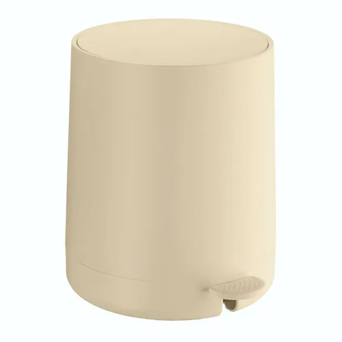 SMEDBO Kosmetikeimer 4L mit Soft-Close-Funktion - Moderner Kosmetikeimer aus Kunststoff, ideal für Badezimmer und Küche. Der 4L Treteimer verfügt über eine sanft schließende Funktion und ein elegantes, rundes Design.