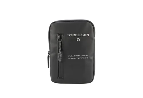 Strellson Umhängetasche schwarz NEU 843759 - Damentasche aus 100% Synthetik, stilvolles Unisex-Design in klassischem Schwarz, ideal für den Alltag und moderne Outfits.