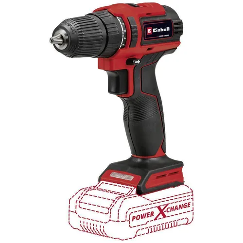 Einhell Akku-Bohrschrauber TE-CD 18 40 Li BL - Solo Power X-Change, bürstenloser Motor mit 40 Nm Drehmoment und LED-Beleuchtung für präzises Arbeiten