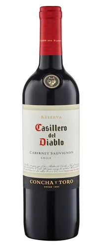 Casillero Del Diablo Cabernet Sauvignon 2023 - Exzellenter Rotwein aus Chile, vollmundig mit fruchtigen Aromen und samtigen Tanninen, perfekt zu rotem Fleisch und Käse.