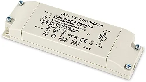 Dimmbarer Elektronischer Trafo 35W-105W für Halogen-Leuchtmittel