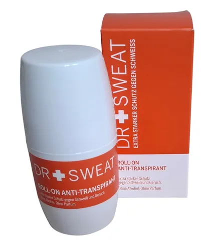 Dr Sweat Anti-Transpirant Roll-On Extra Starker Schutz gegen Schweiß 50ml