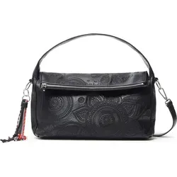 Desigual Damen Bols_deja Vu Narbonne Fla Hand Bag in schwarz von Desigual