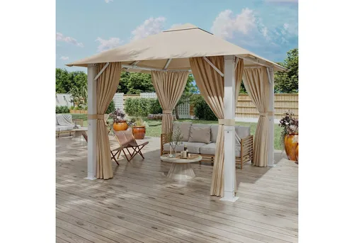 GUNJI Pavillon 3x3/3x4 in beige von GUNJI