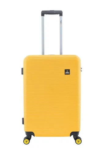 NATIONAL GEOGRAPHIC Koffer Abroad mit TSA-Zahlenschloss in gelb von National Geographic