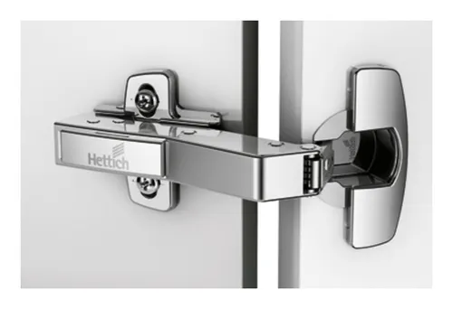 Hettich Sensys Winkelscharnier W45 mit integrierter Dämpfung (8639i W45), vernickelt, vorliegend, zum Anschrauben - 9088019