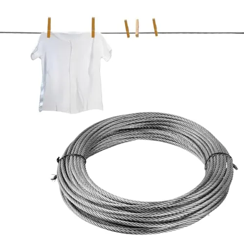 Ketten, Drähte & Seile Silber von QINGZY