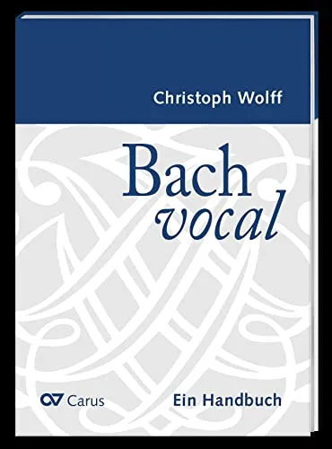 Produktbild Bach vocal. Ein Handbuch