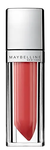 Maybelline New York Color Sensational Elixir Lipgloss - Alluring Coral - Lipgloss in kräftigem Hellrot mit brillanten Farbpigmenten für intensive Farbe und Pflege. Verleiht den Lippen ein glanzvolles Finish und Spiegelglanz-Effekt.