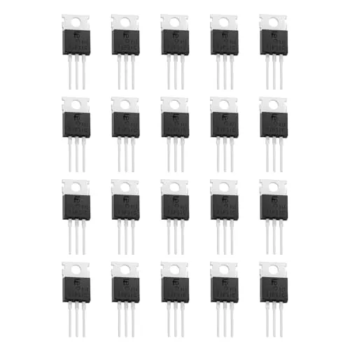 eMagTech 20 Stück TIP31C NPN Transistor-Schaltverstärker TO-92 Niedrigleistungstransistor, elektronisches DIY-Projekt, Mikrowellenkommunikation, Schaltkreis, Ladeschaltung