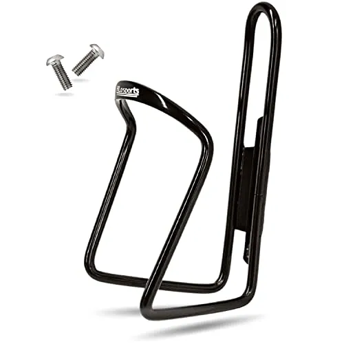 Hilo Sports Flaschenhalter Fahrrad - [Inkl. 2 Schrauben] - Rostfreie Getränkehalter Fahrrad - Aluminium Fahrrad Trinkflaschenhalterung mit Farbauswahl