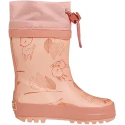 Playshoes Jungen Unisex Kinder Regenstiefel Gummistiefel, REH, 23 EU - Wasserdichte Kinderstiefel mit Zugband und Stopper, ideal für sicheres Spielen im Freien an regnerischen Tagen. Robuste Außensohle sorgt für guten Halt.