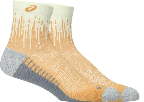 Asics Laufsocken PERFORMANCE RUN SOCK QUARTER OYSTER WHITE/SANDSTORM