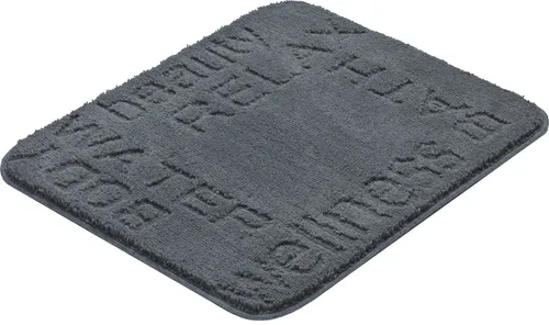 Linea Due Badematte Feeling, Höhe 18 mm, rutschhemmend beschichtet, fußbodenheizungsgeeignet, Polyester, rechteckig