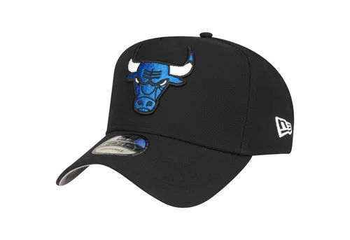 New Era 9Forty A-Frame Snapback Cap - Chicago Bulls - Stylische Snapback Cap für Herren, ideal für den Freizeitlook. Aus 100% Polyester, sorgt sie für angenehmen Tragekomfort und passt sich perfekt an.