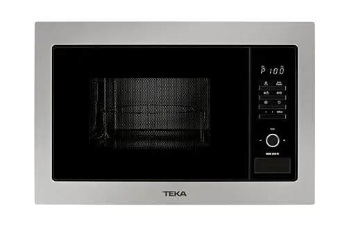 Teka MWE 255 FI Mikrowelle mit Grill - Integrierbare Mikrowelle (25 L, 900 W) mit Grillfunktion, ideal für schnelle und vielseitige Zubereitung von Speisen. Modernes Design in Schwarz und praktische LED-Technologie.
