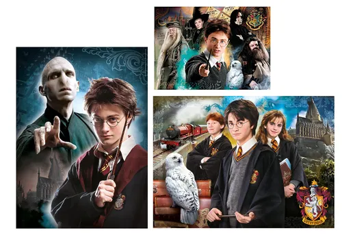 Clementoni Puzzle Harry Potter 1 x 500 Teile 2 1000 Eule Puzzle Freizeit