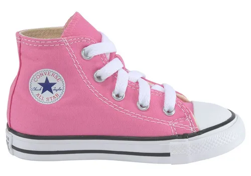 Converse CHUCK TAYLOR ALL STAR - HI KIDS Sneaker rosa 25 EU - Sportliche knöchelhohe Sneaker für Kinder, ideal für jeden Anlass. Fällt groß aus, bitte eine Größe kleiner bestellen!